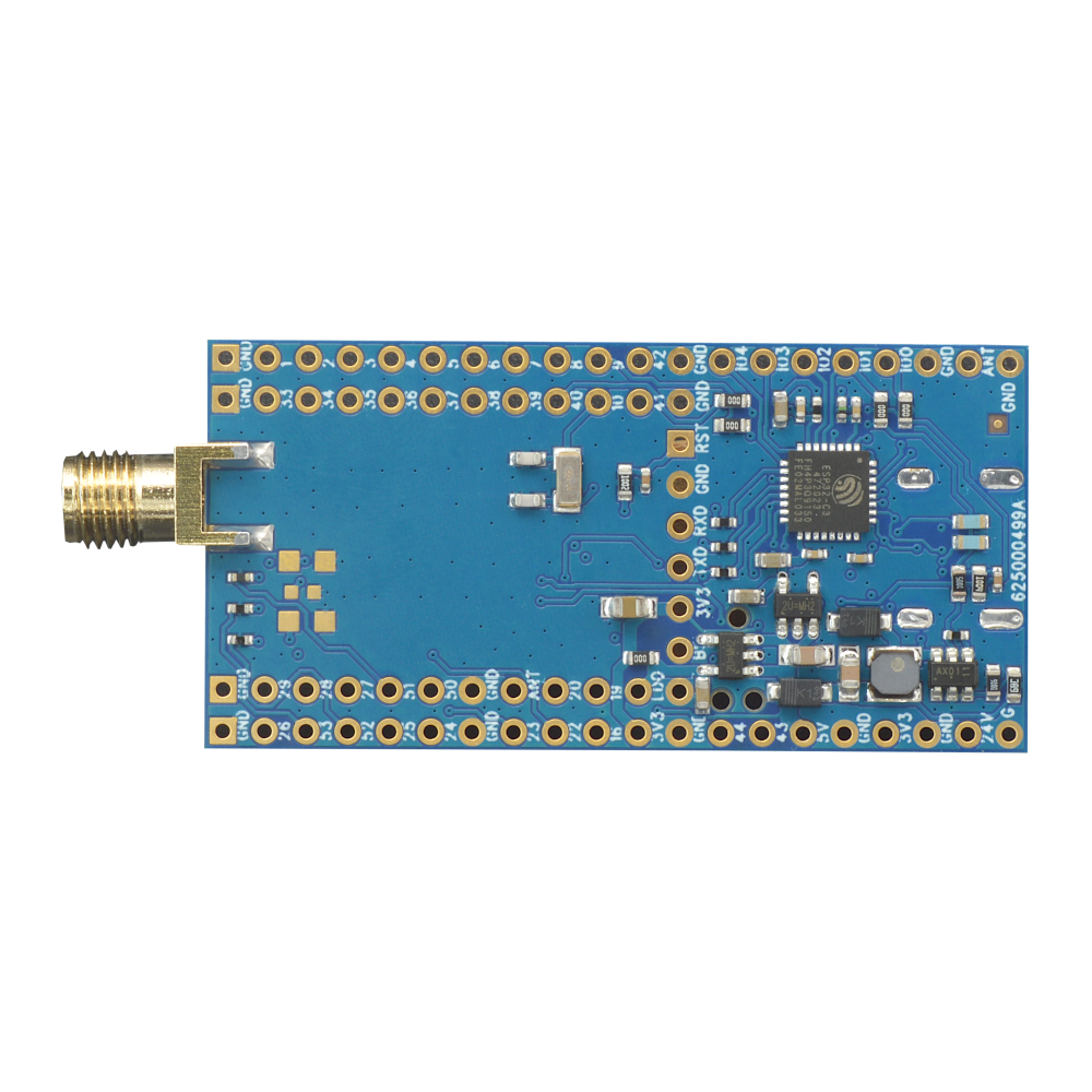 ICT SpiderR40ESP32, Unterseite mit ESP32-C3
